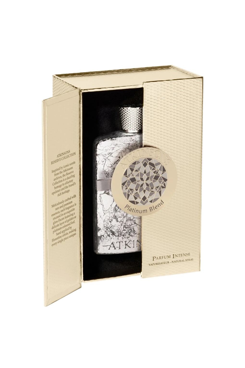 Духи Atkinsons Platinum Blend Parfum Intense, 100 мл. Фото 3.