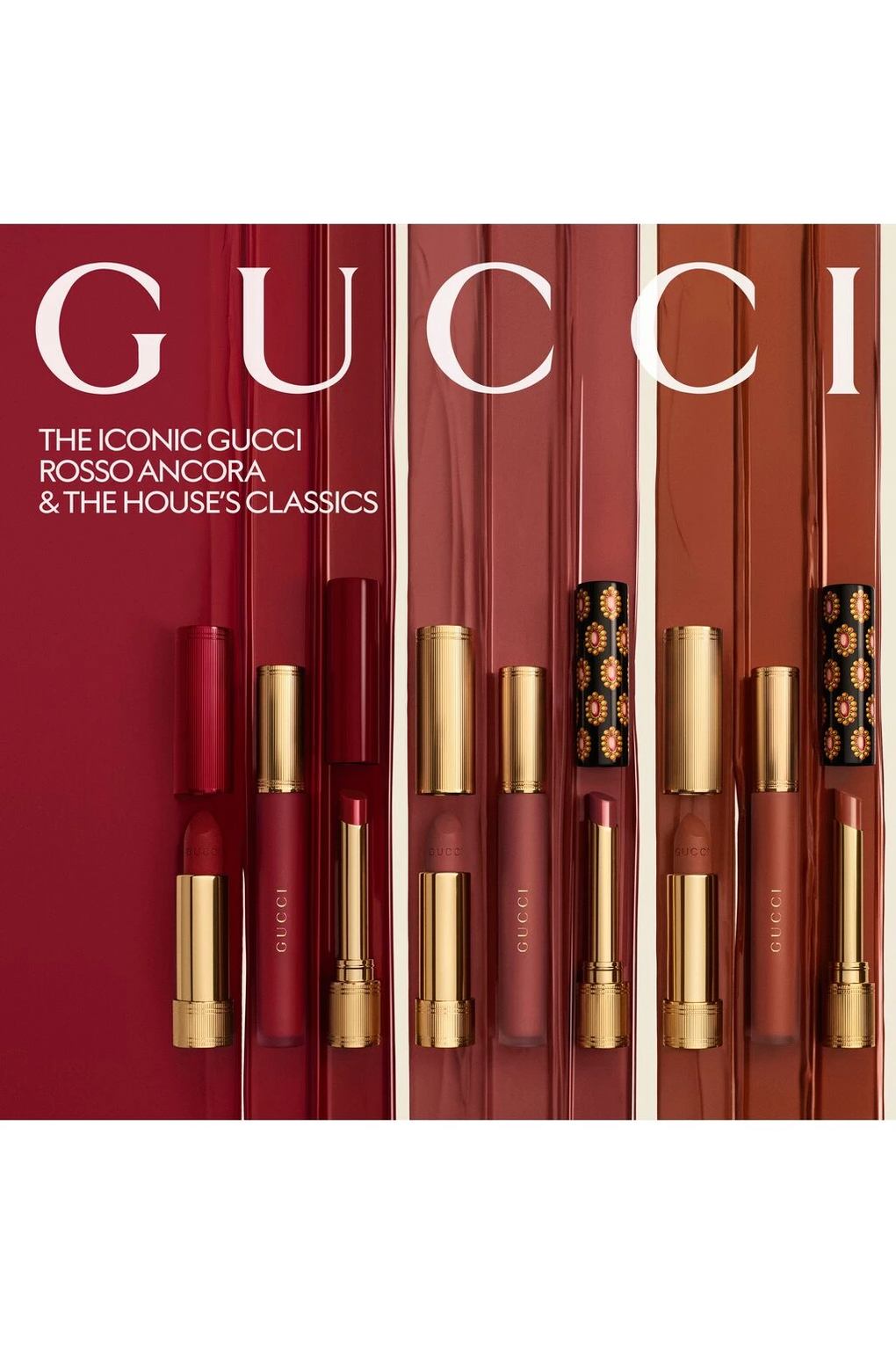 Gucci Rouge L vres Liquide Matte Lipstick Жидкая губная помада, 6,5 мл №. 308 - Люси Темно-оранжевый. Фото 6.