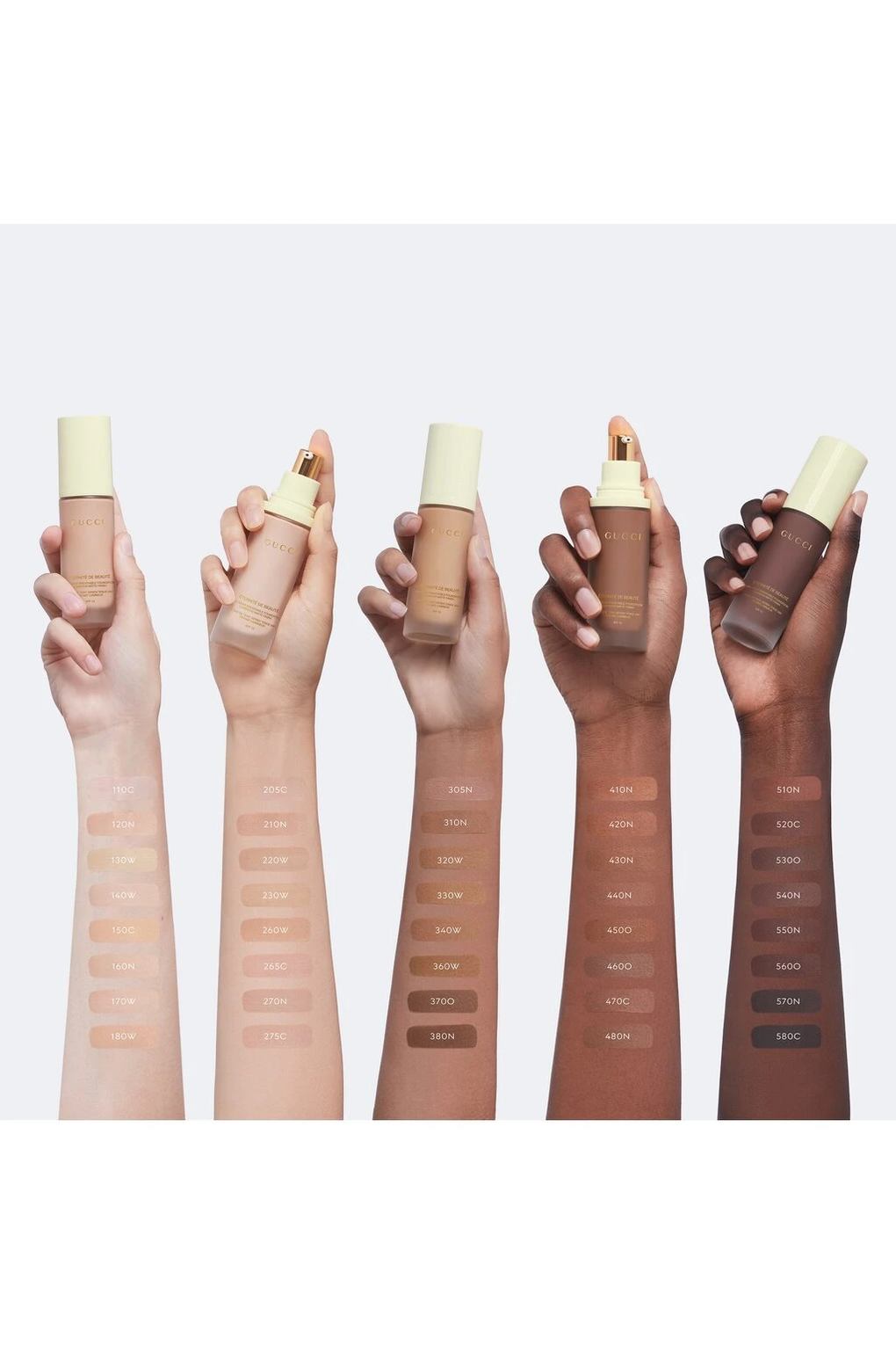 Тональная основа Gucci Eternite de Beaute Foundation SPF 15 в каплях, 30 мл №. 370O Оливковый средний. Фото 2.