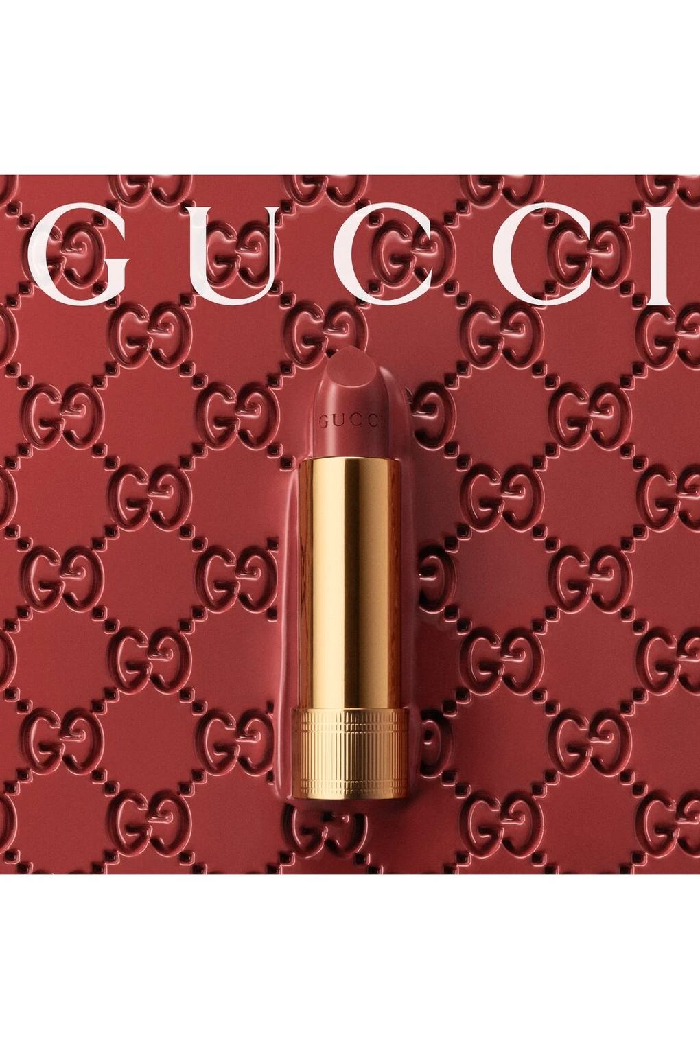 Губная помада Gucci Rouge L vres Voile Lipstick, 3,5 г №. 208 - Они встретились в Аргентине. Фото 5.