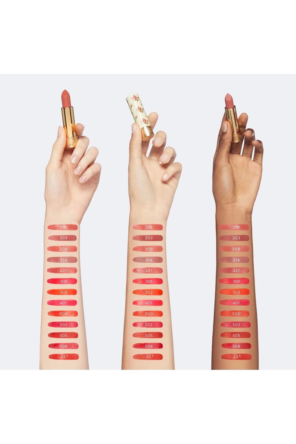 Губная помада Gucci Rouge L vres Voile Lipstick, 3,5 г №. 301 - Мэй Корал. Фото 2.
