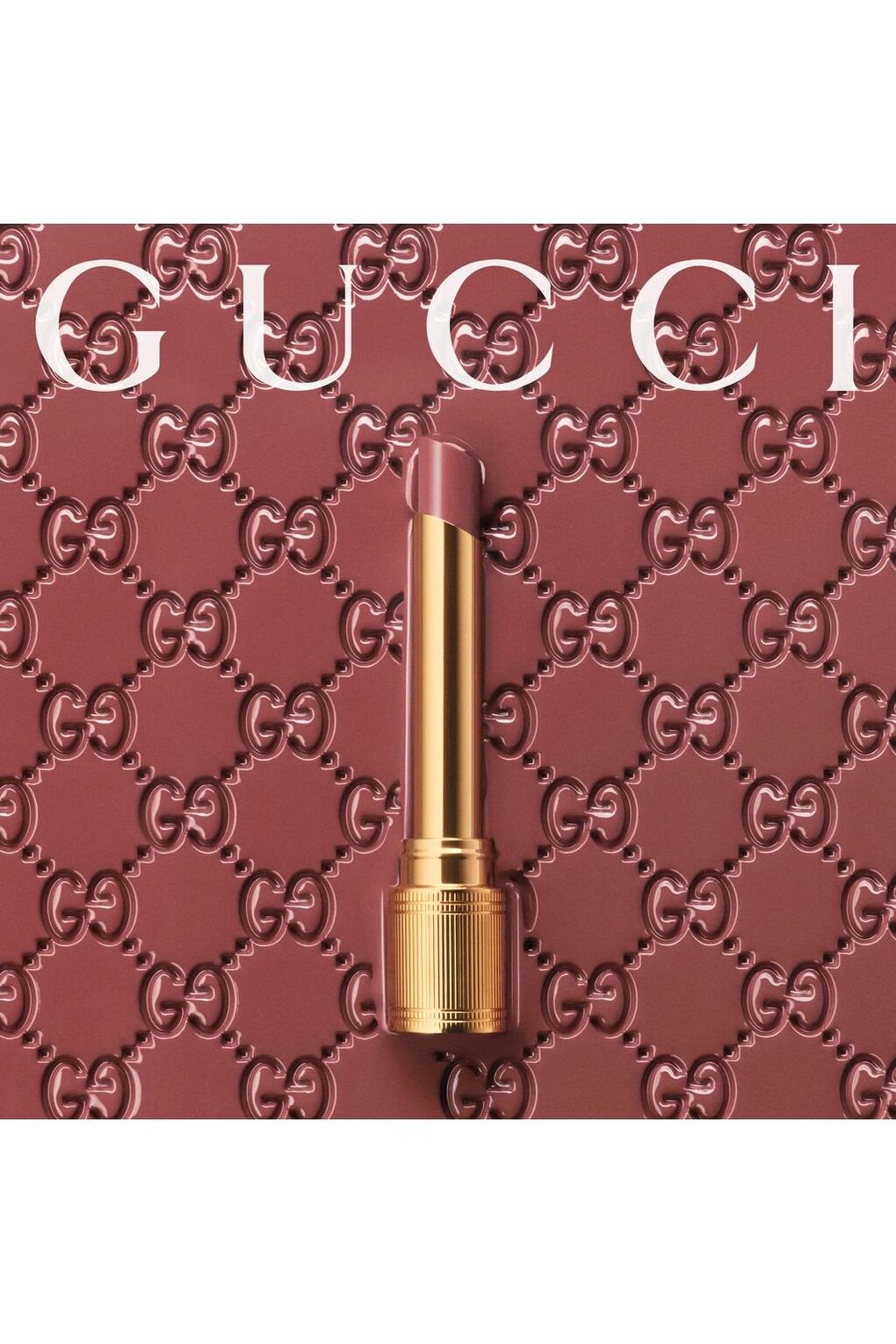 Губная помада Gucci Rouge de Beaute Brillant Lipstick, 1,8 г №. 307 - Луиза Оранж. Фото 6.
