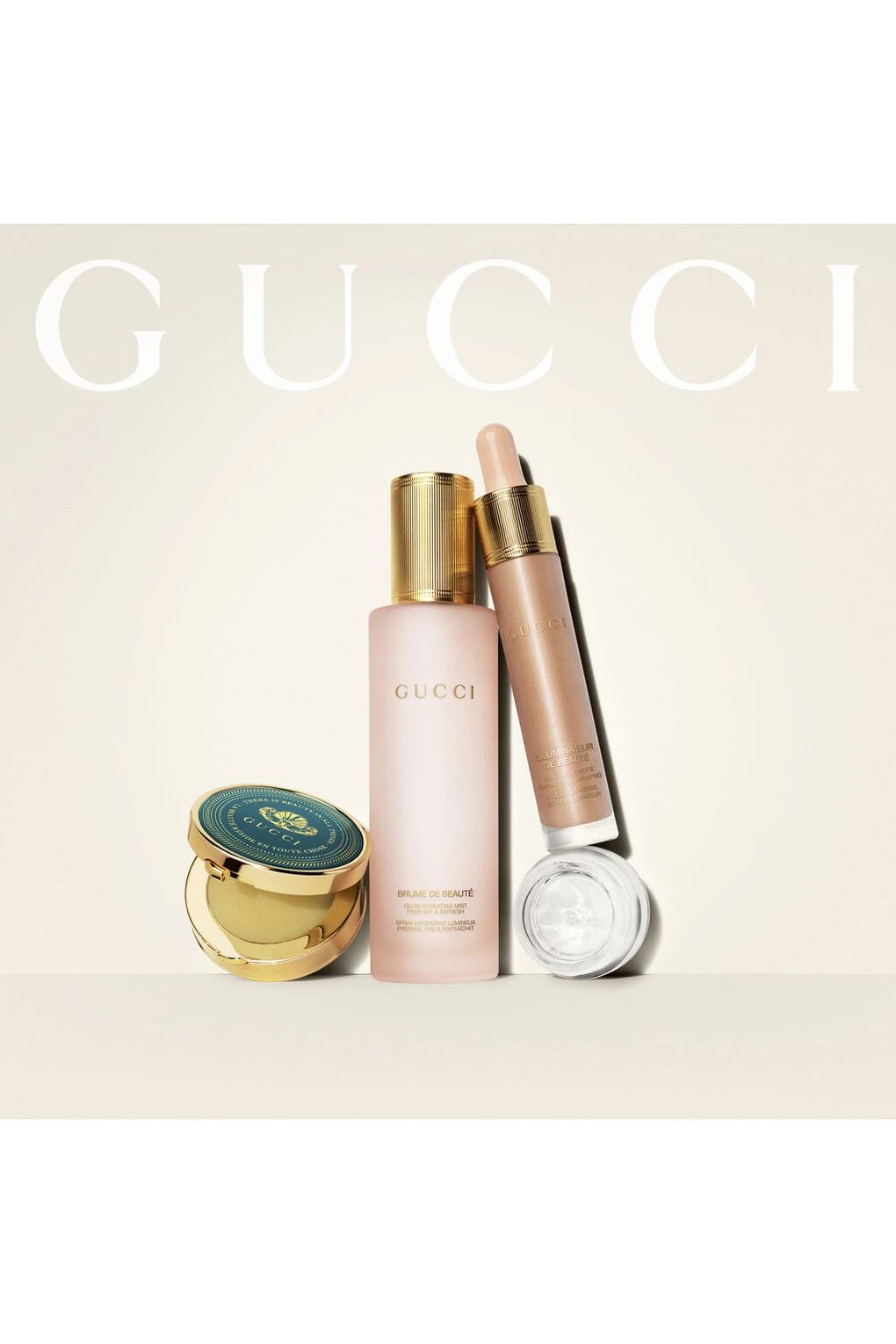 Фиксирующий спрей Gucci Beauty Mist, 80 мл Прозрачный. Фото 3.