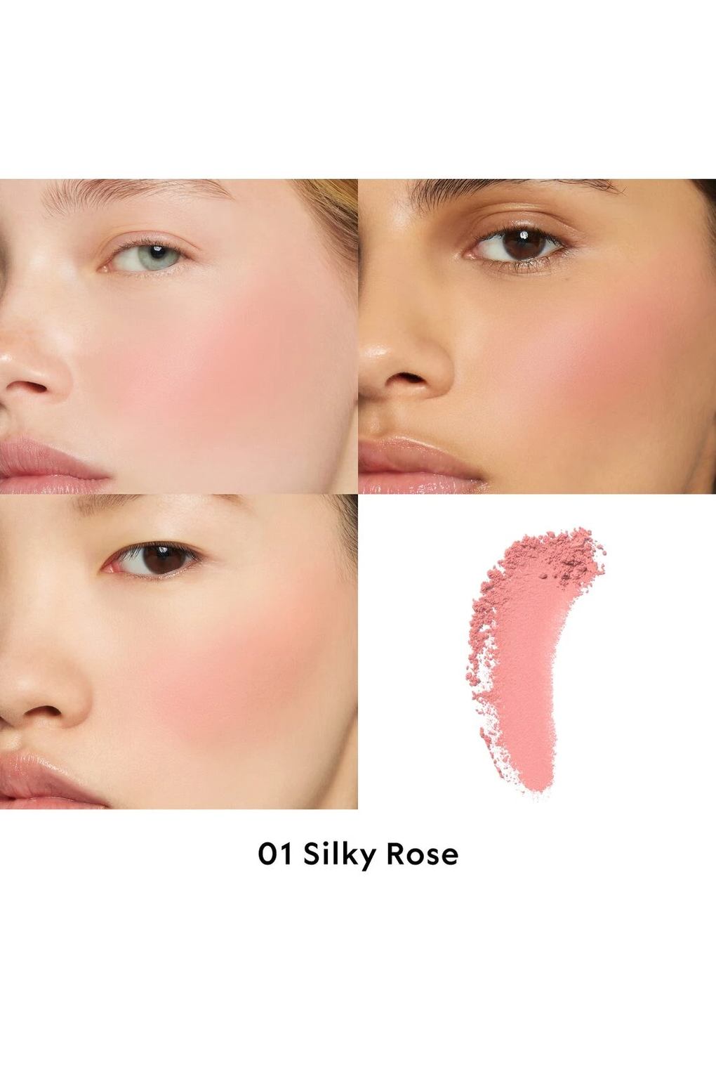 Gucci Beauty Blush De Beaute Rouge, 6 г №. 01 Шелковистая роза. Фото 3.