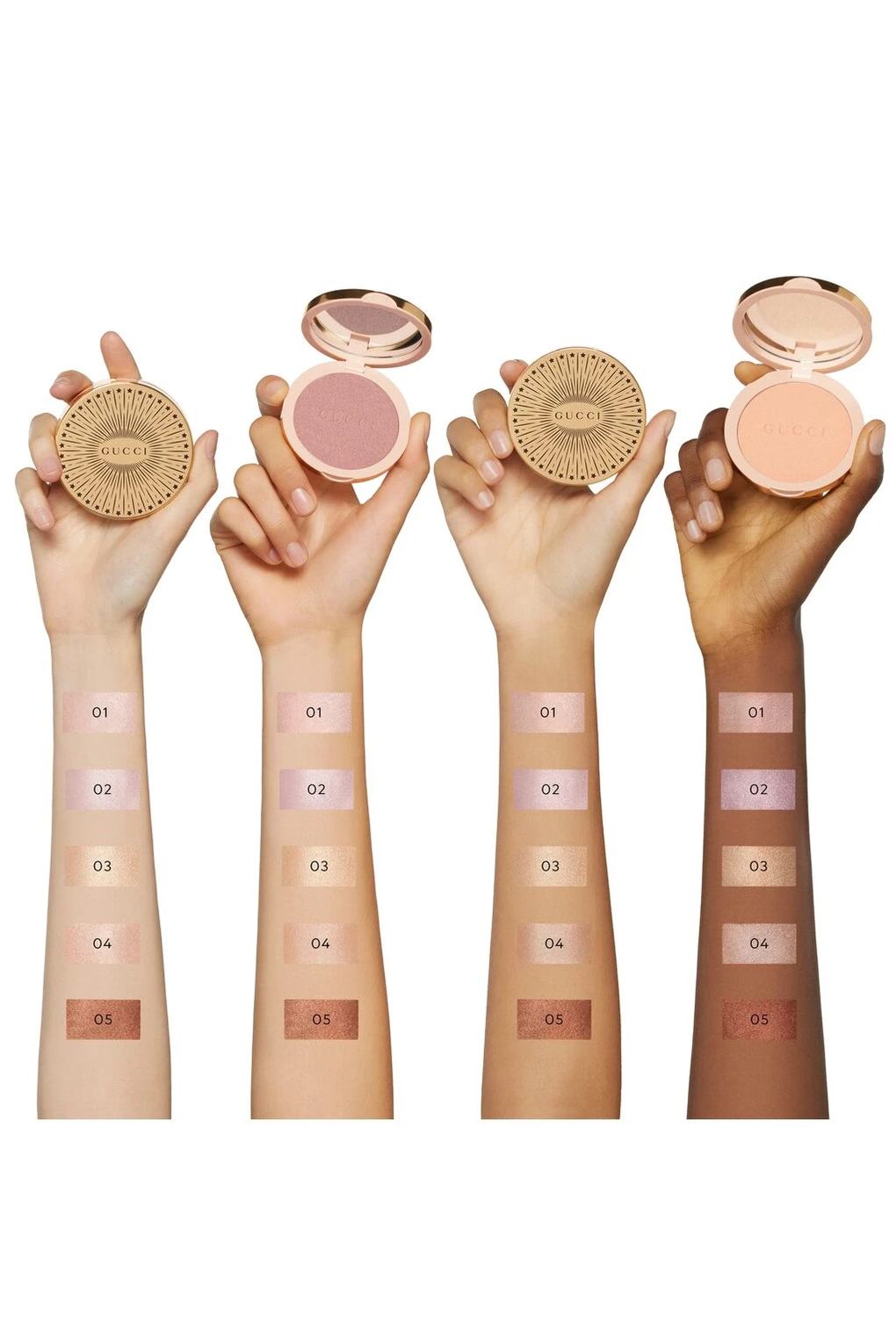 Gucci Glow Highlighter, 10 г № 05 Теплый бронзовый. Фото 2.