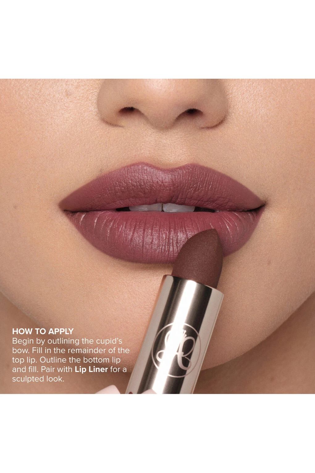 Губная помада Anastasia Beverly Hills Matte Lipstick Mauve Cloud, 3 г. Фото 3.