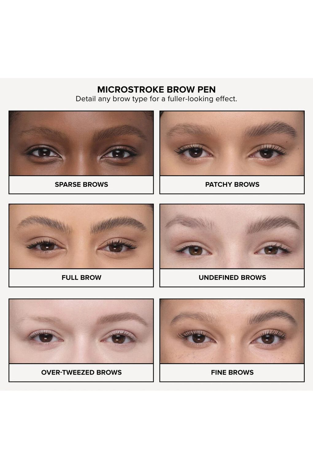 Карандаш для бровей Anastasia Beverly Hills Microstroke Brow Pen Soft Brown. Фото 6.