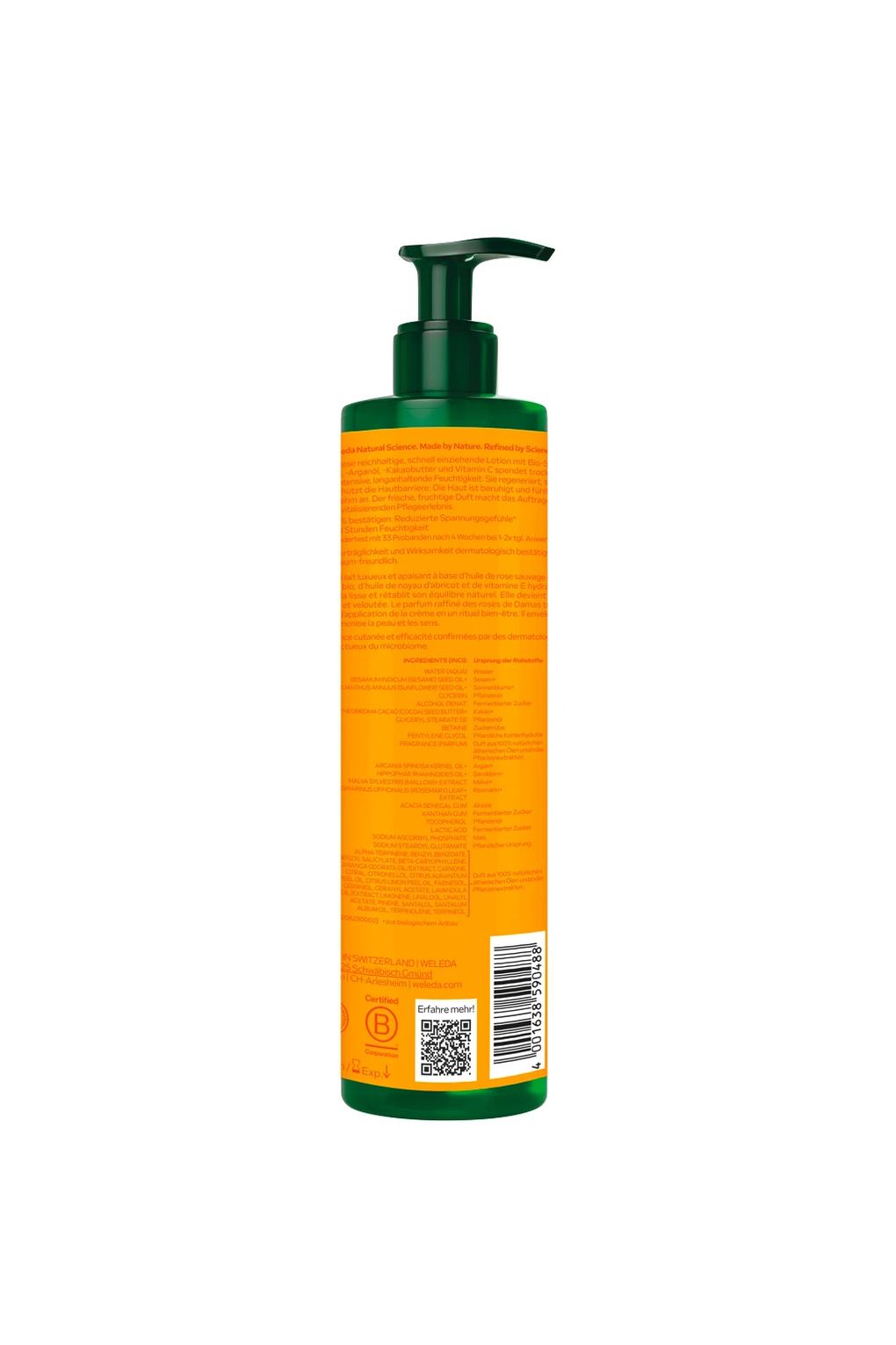 Восстанавливающий лосьон для тела Weleda Sea Buckthorn, 250 мл. Фото 2.
