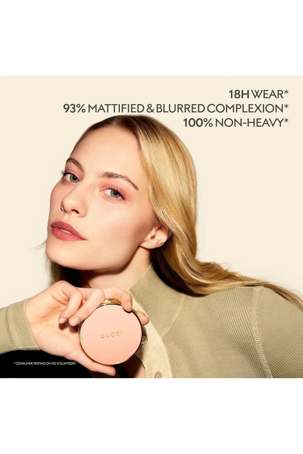 Пудра Gucci Effortless Beauty Powder 03 warm, 10 г. Фото 4.