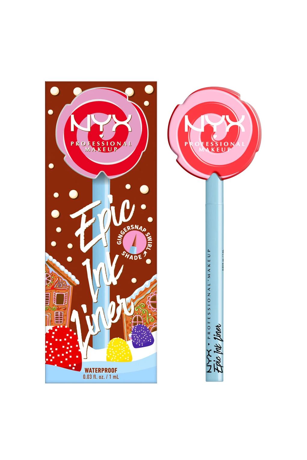 Подводка для глаз Epic Ink Lollipop Liner, 1 мл № 3 - Gingersnap Swirl. Фото 2.