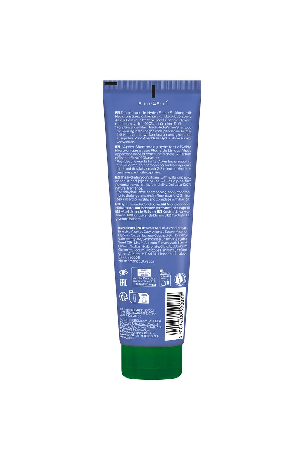 Кондиционер Weleda Hydra Shine Conditioner, 150 мл. Фото 2.