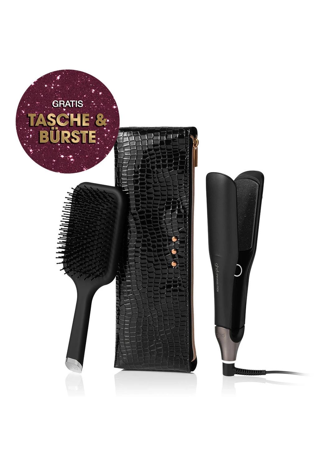 Выпрямитель для волос Ghd Cherry Chic Chronos Max Gift Set - Styling tool with wide plates. Фото 5.