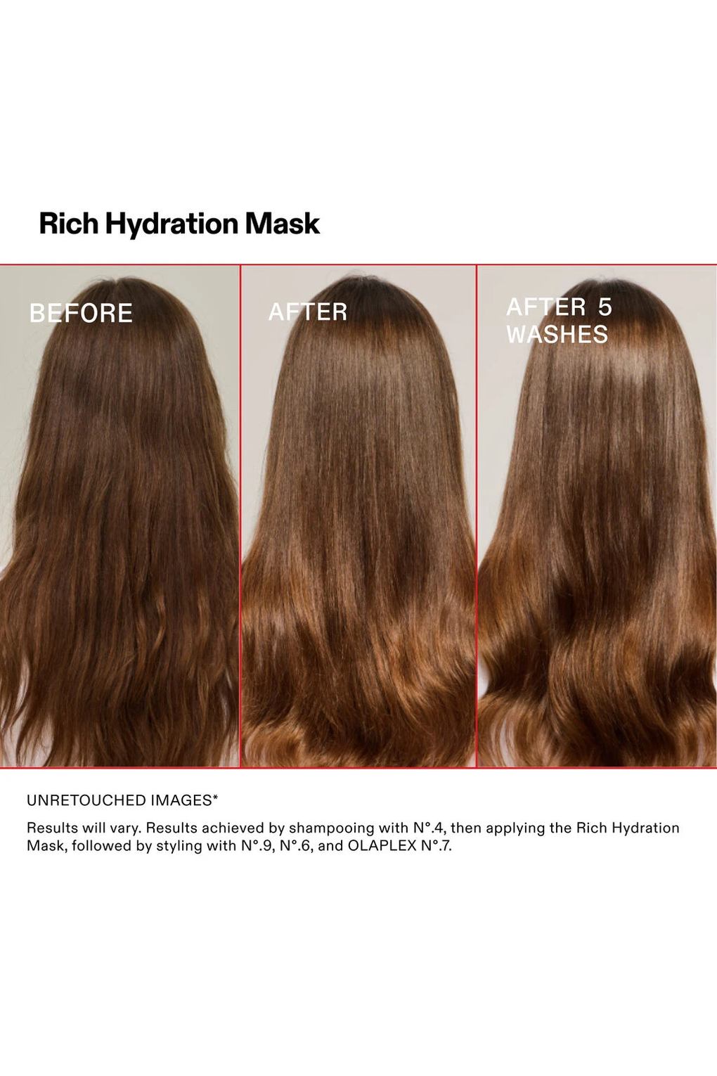 Маска для волос OLAPLEX Rich Hydration Mask, 200 мл. Фото 5.