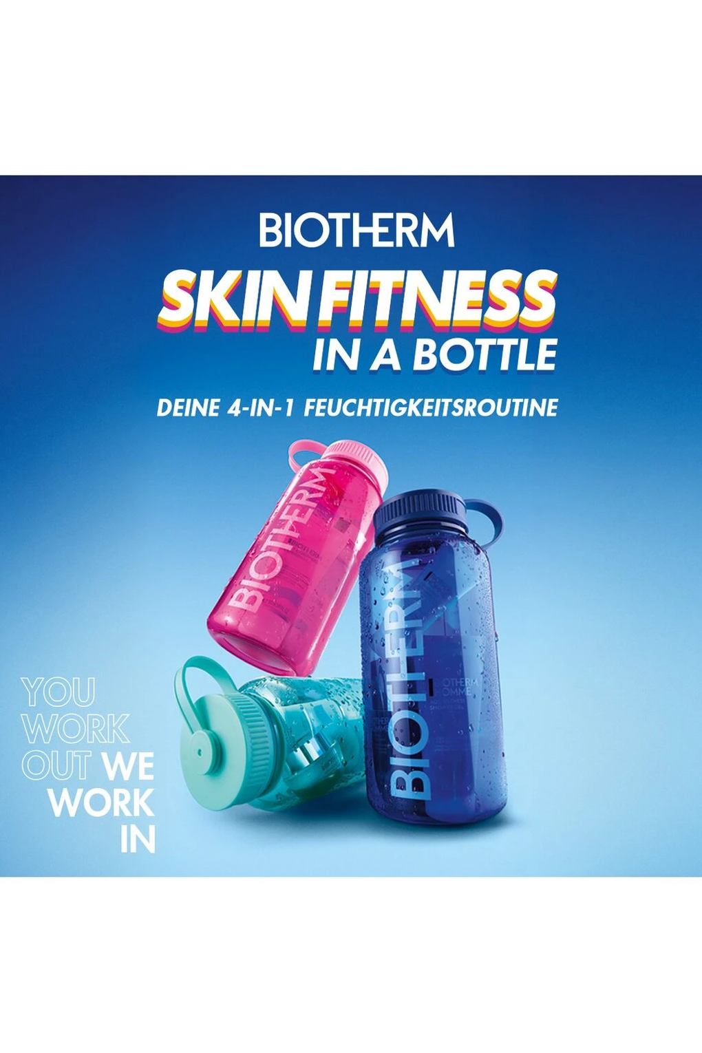 Набор для ухода за лицом Biotherm Homme Aquapower Drop-Set Blue. Фото 4.