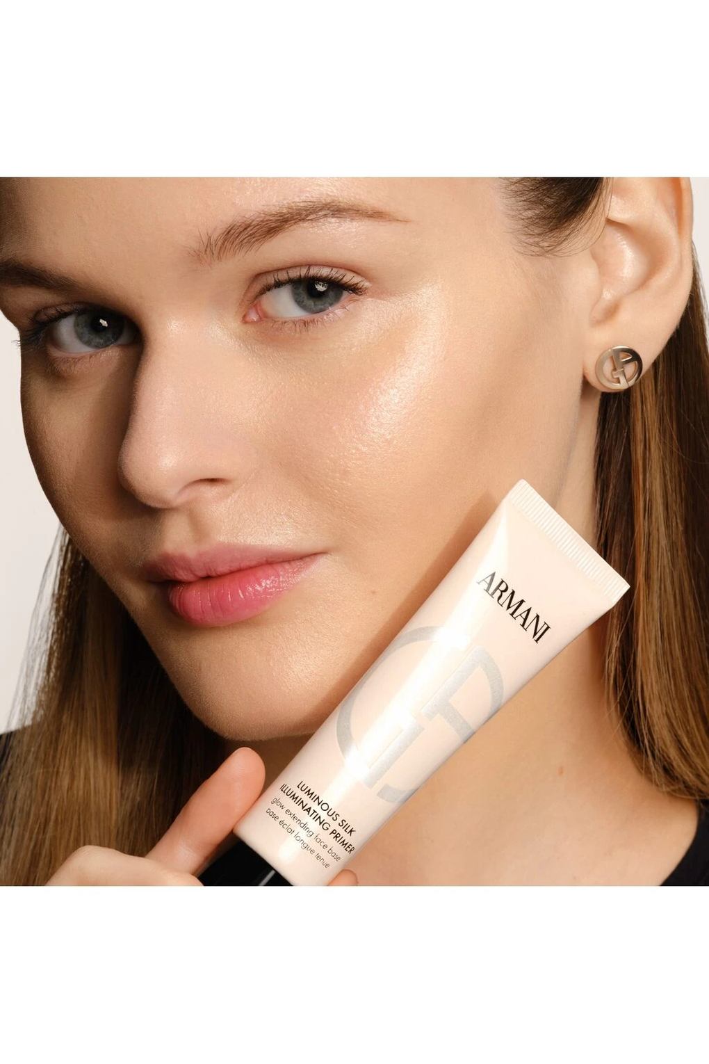 Праймер Giorgio Armani Luminous Silk Glow Extending Primer, 32 мл прозрачный. Фото 6.