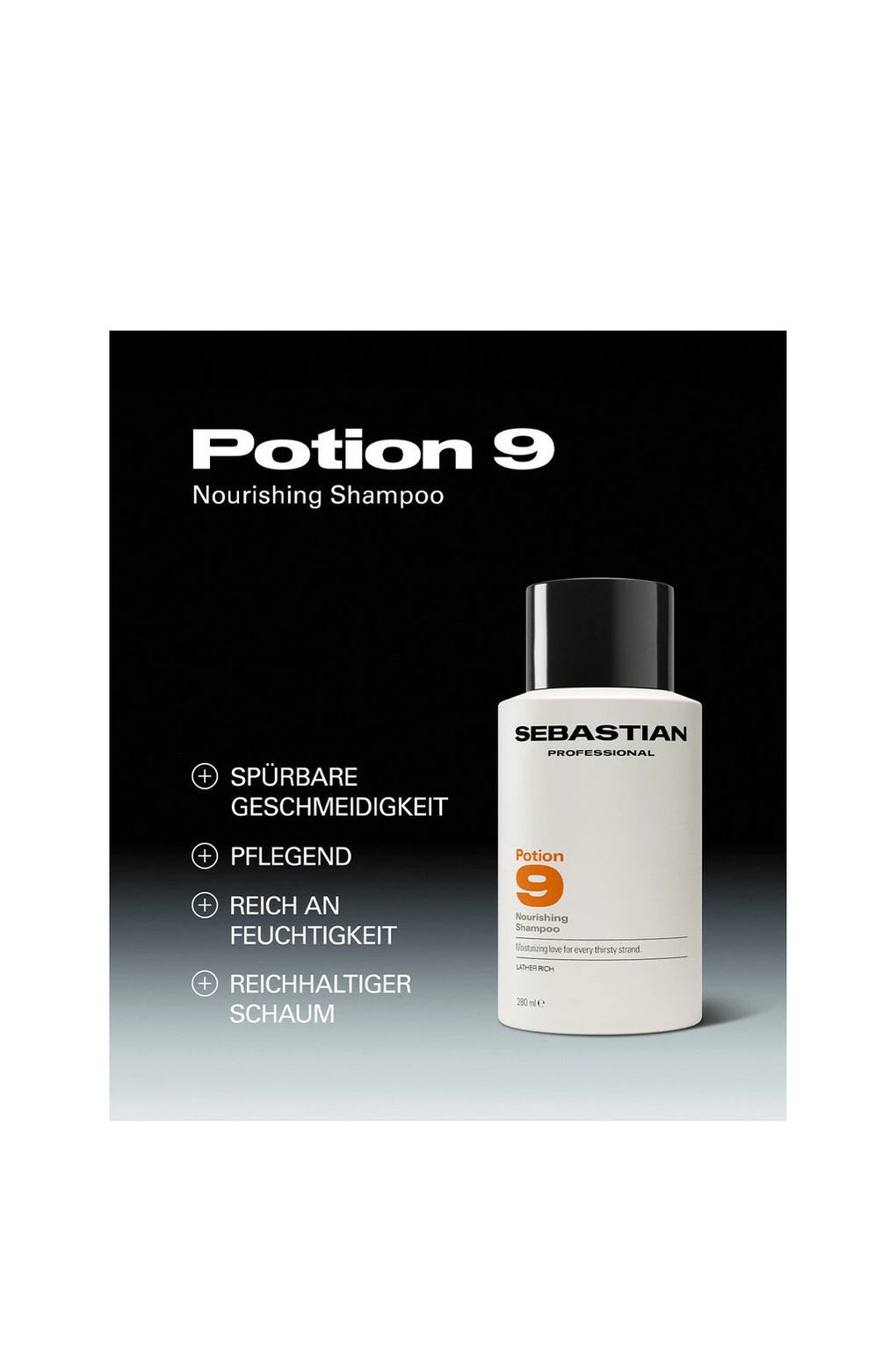 Питательный шампунь для волос Potion 9, 1000 мл. Фото 3.