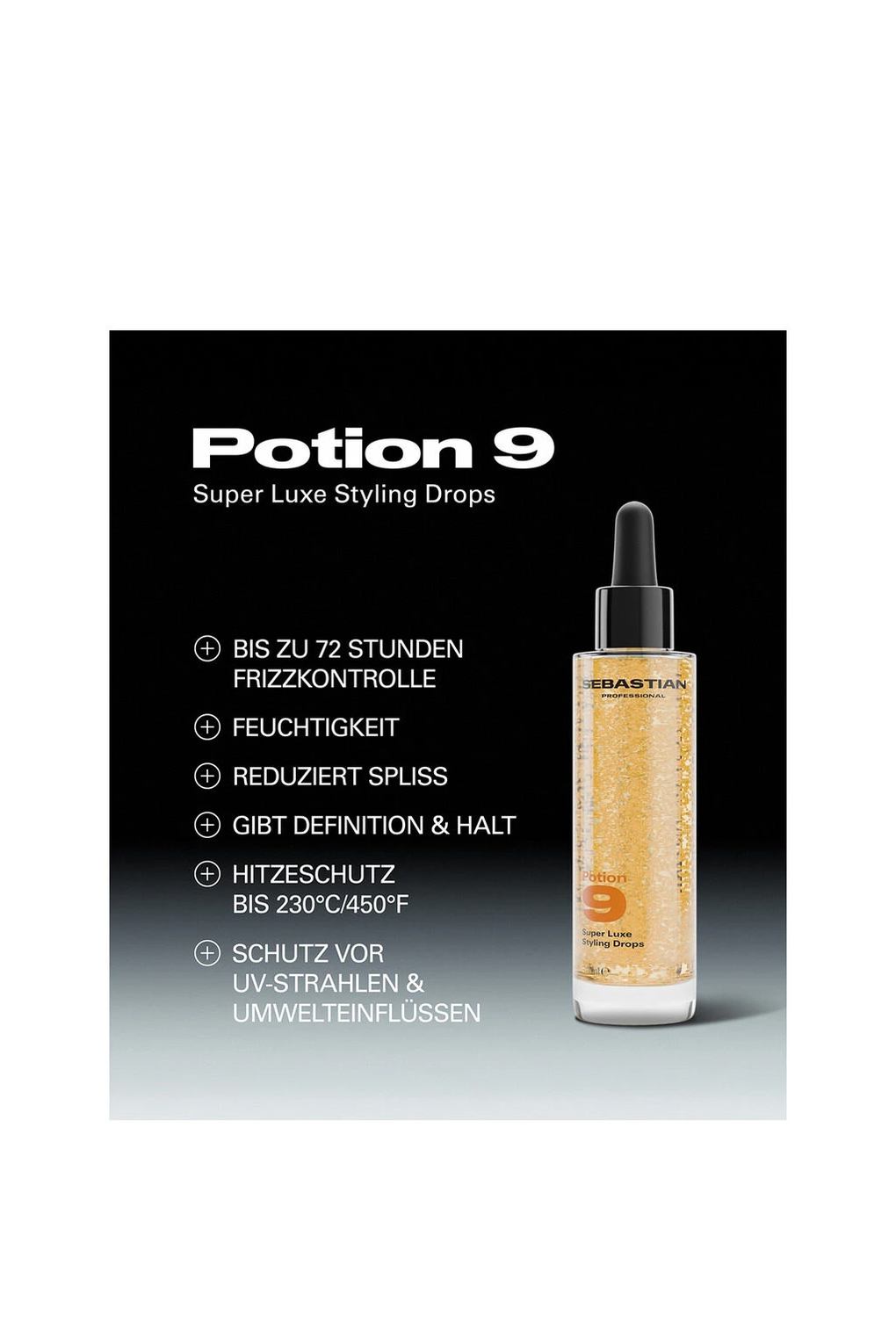 Сыворотка для волос Potion 9 Super Luxe Styling Drops, 30 мл. Фото 4.