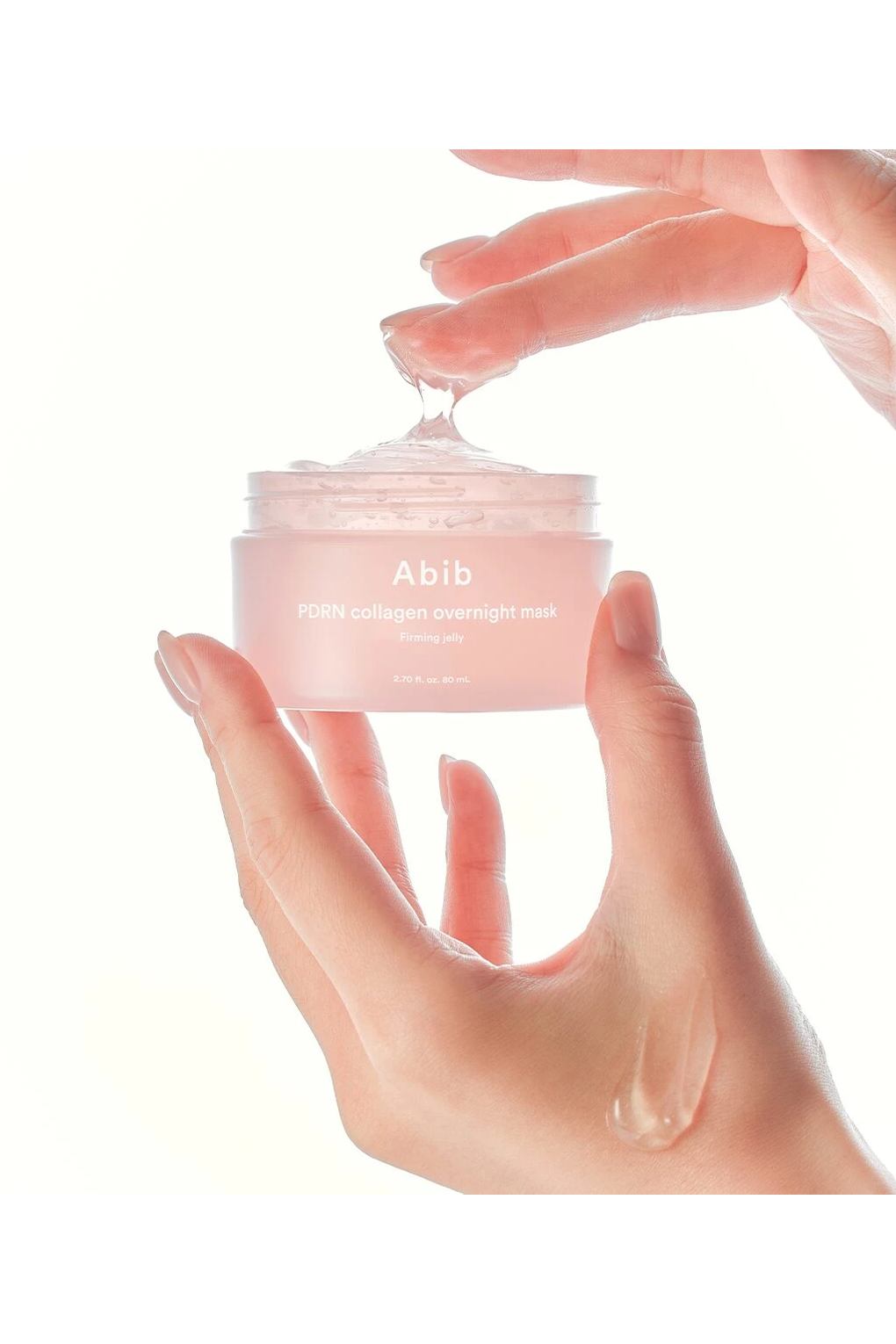 Ночная укрепляющая маска для лица Abib PDRN Collagen Overnight Mask Firming Jelly, 80 мл. Фото 3.