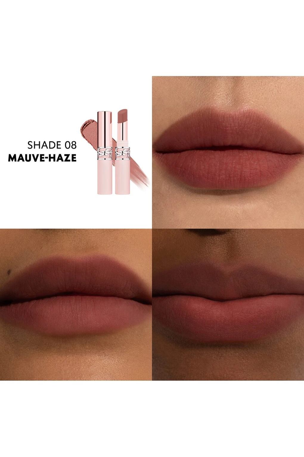Помада-румяна YSL Lovenude, 3 г № 08 - Mauve-Haze. Фото 4.