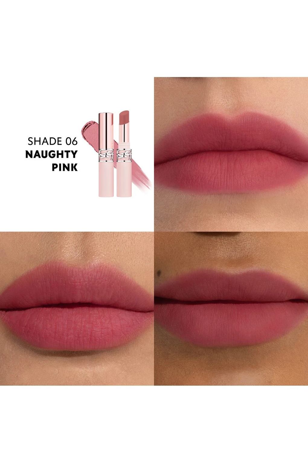 Помада-румяна YSL Lovenude, 3 г № 06 - Нежный розовый. Фото 4.