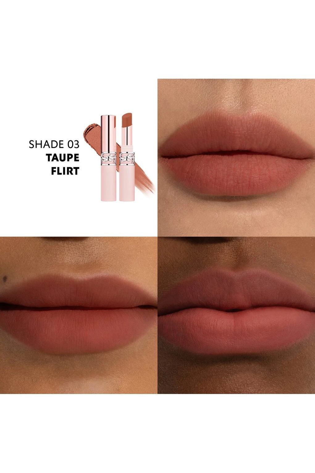 Помада-румяна YSL Lovenude, 3 г № 03 - Taupe Flirt. Фото 4.