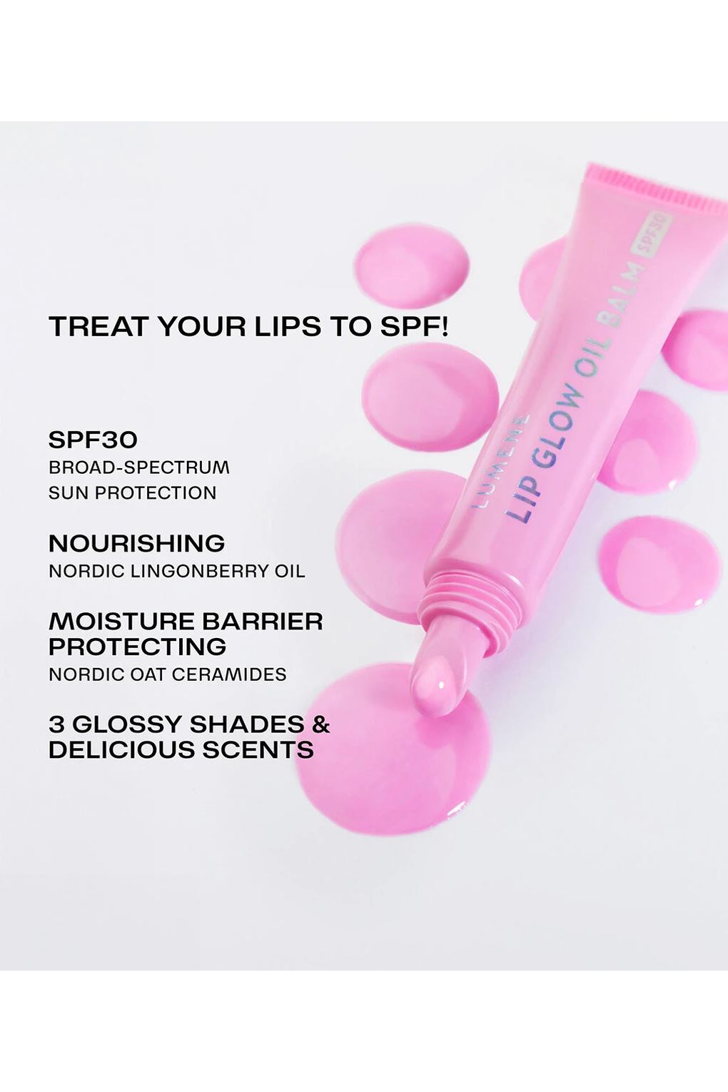 Бальзам для губ Lip Glow Oil Balm SPF30 10 г 2 Marshmallow. Фото 5.