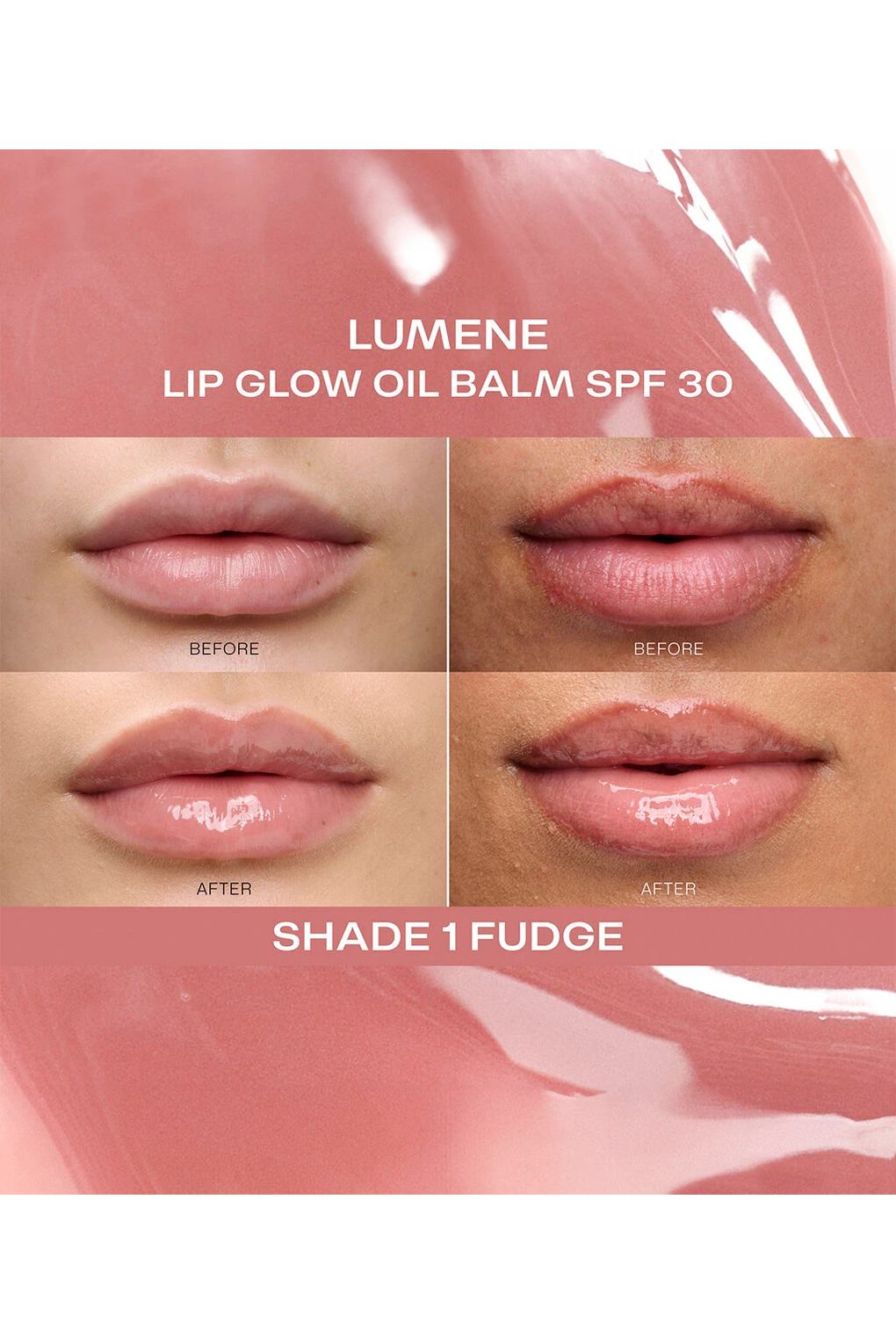 Бальзам для губ Lip Glow Oil Balm SPF30, 10 г 1 Fudge. Фото 4.
