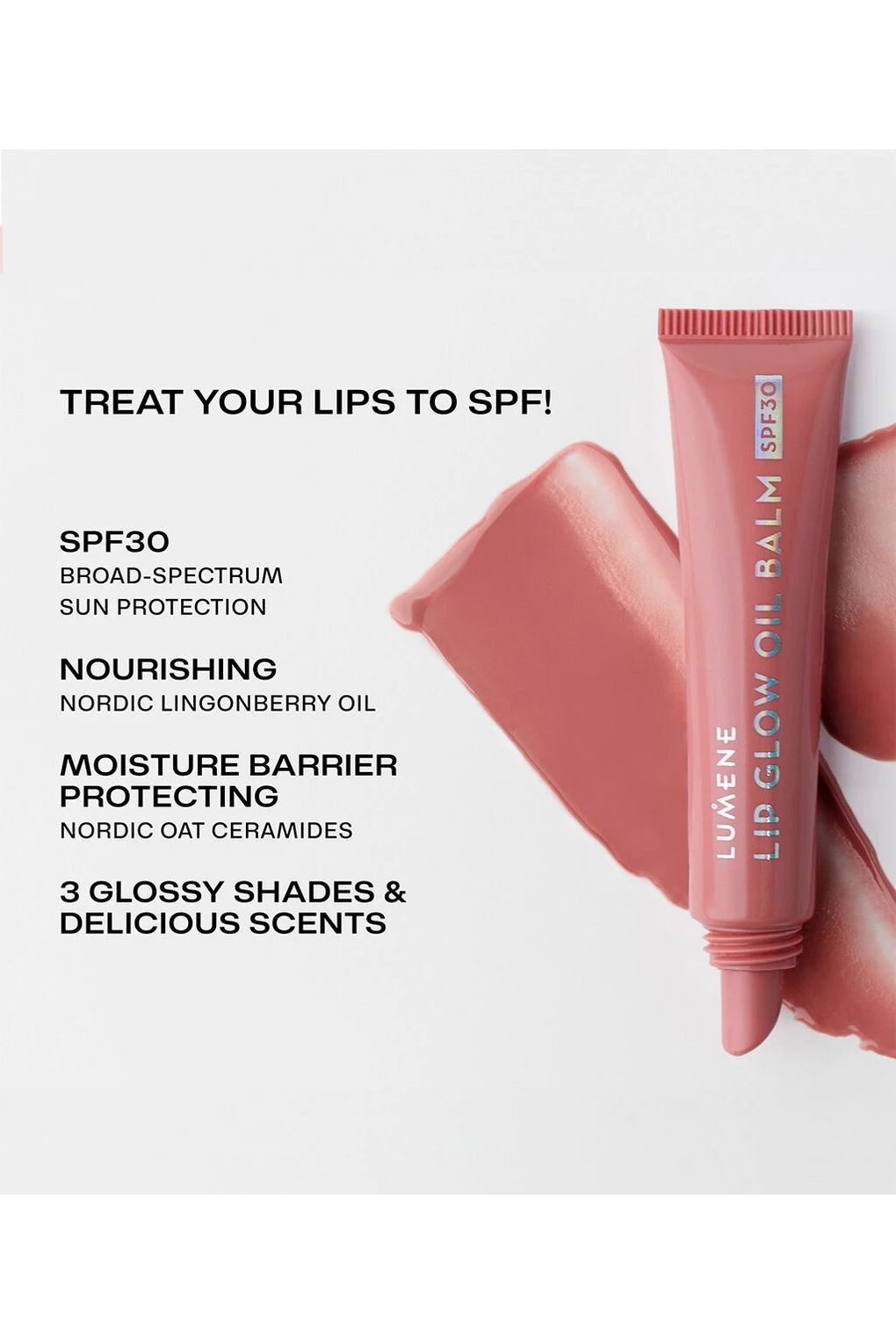 Бальзам для губ Lip Glow Oil Balm SPF30, 10 г 1 Fudge. Фото 5.