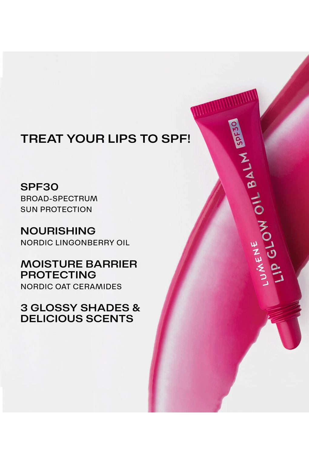 Бальзам для губ Lip Glow Oil Balm SPF30 10 г 3 Cherry. Фото 5.