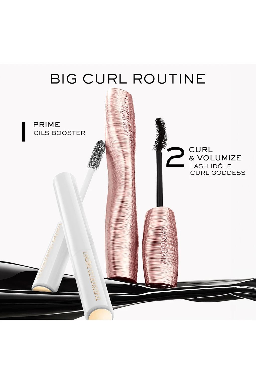 Тушь для ресниц Lash Id le Curl Goddess, 8 мл № 01-Черный. Фото 6.