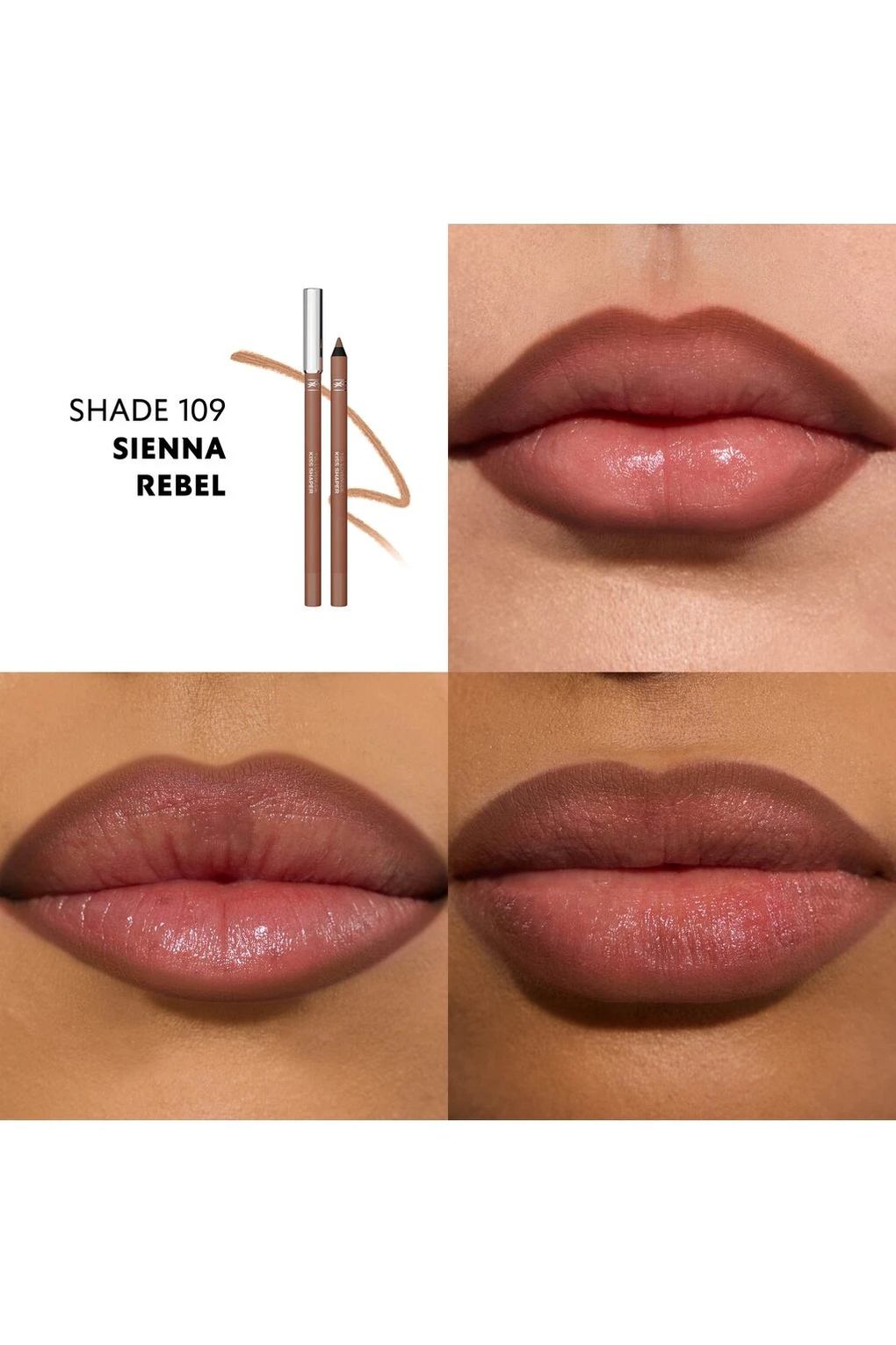 Карандаш для губ YSL Lovenude Kiss Shaper, 1,2 г № 109 - Sienna Rebel. Фото 4.