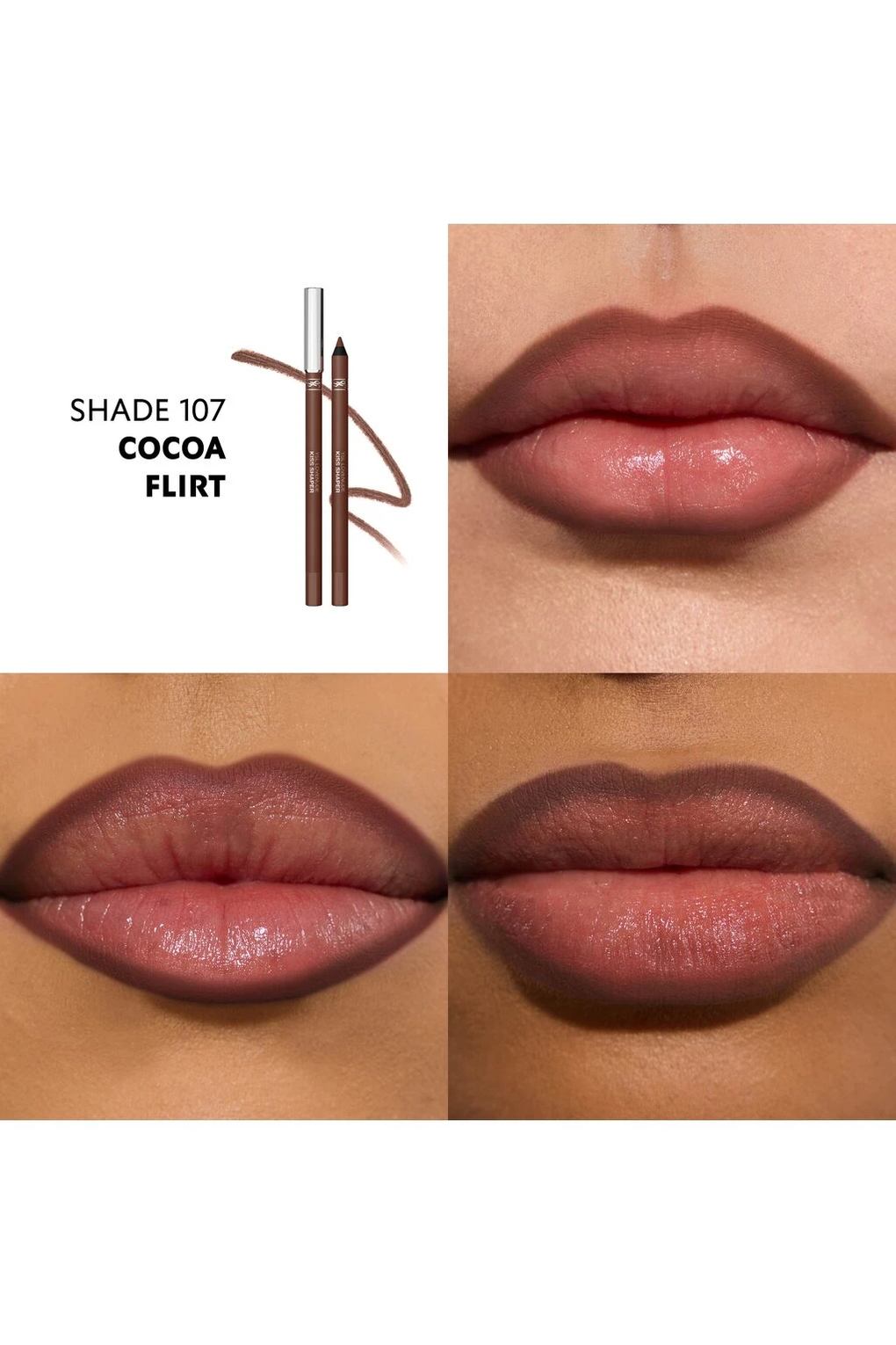 Карандаш для губ YSL Lovenude Kiss Shaper, 1,2 г № 107 - Cocoa Flirt. Фото 4.