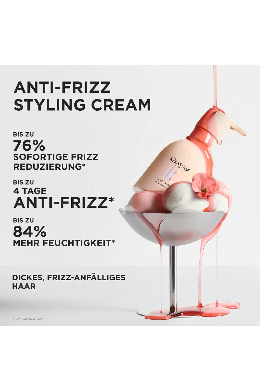Несмываемый крем-гель для придания блеска волосам Gloss Absolu Frizz-Glaze, 45 мл. Фото 5.