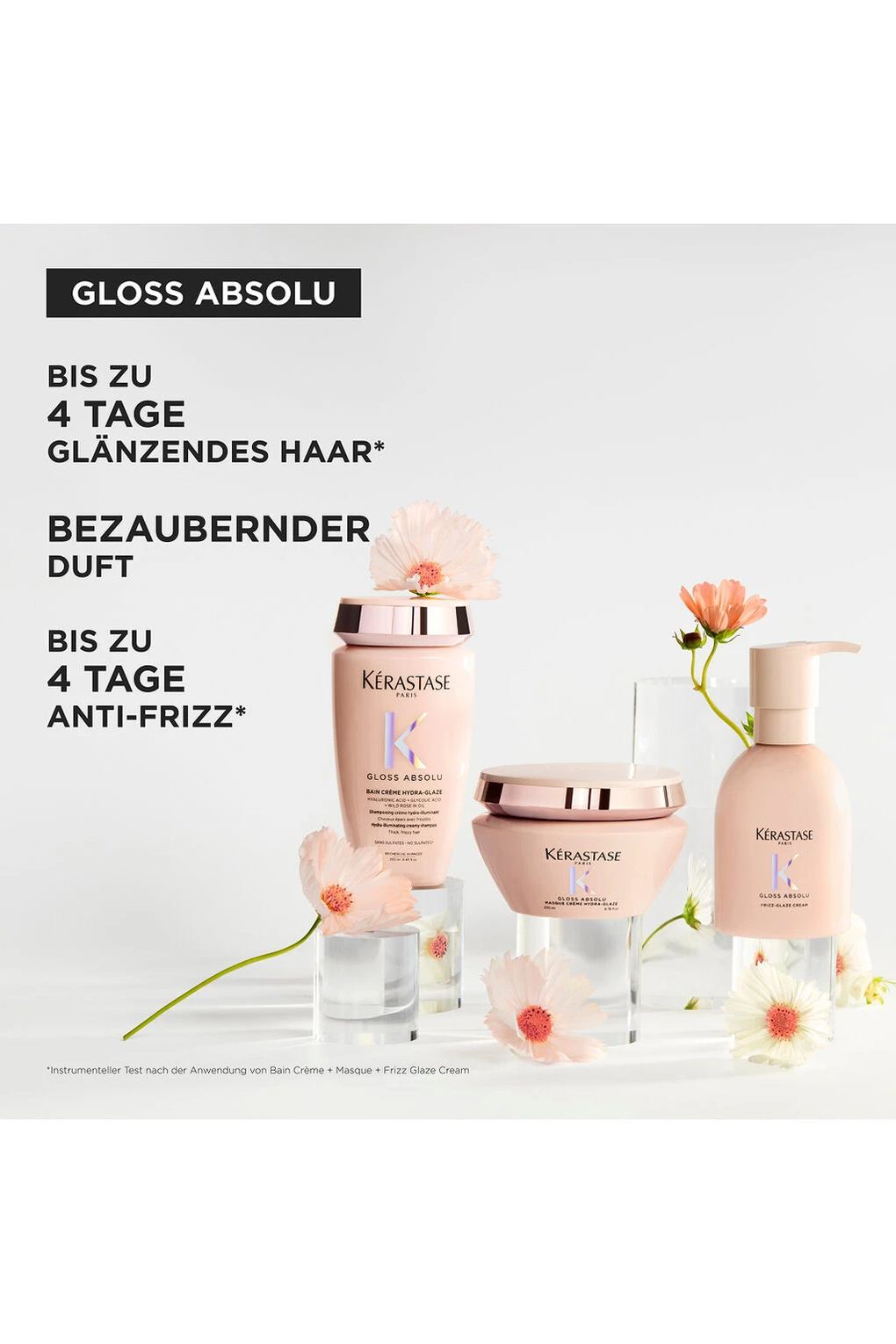 Шампунь для волос Gloss Absolu Cr me Hydra-Glaze, 250 мл. Фото 5.