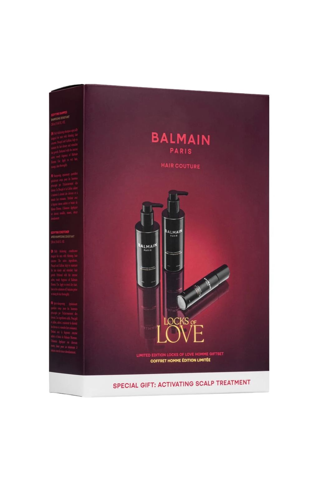Косметический набор для волос Balmain Locks of Love Homme Gift Set. Фото 2.