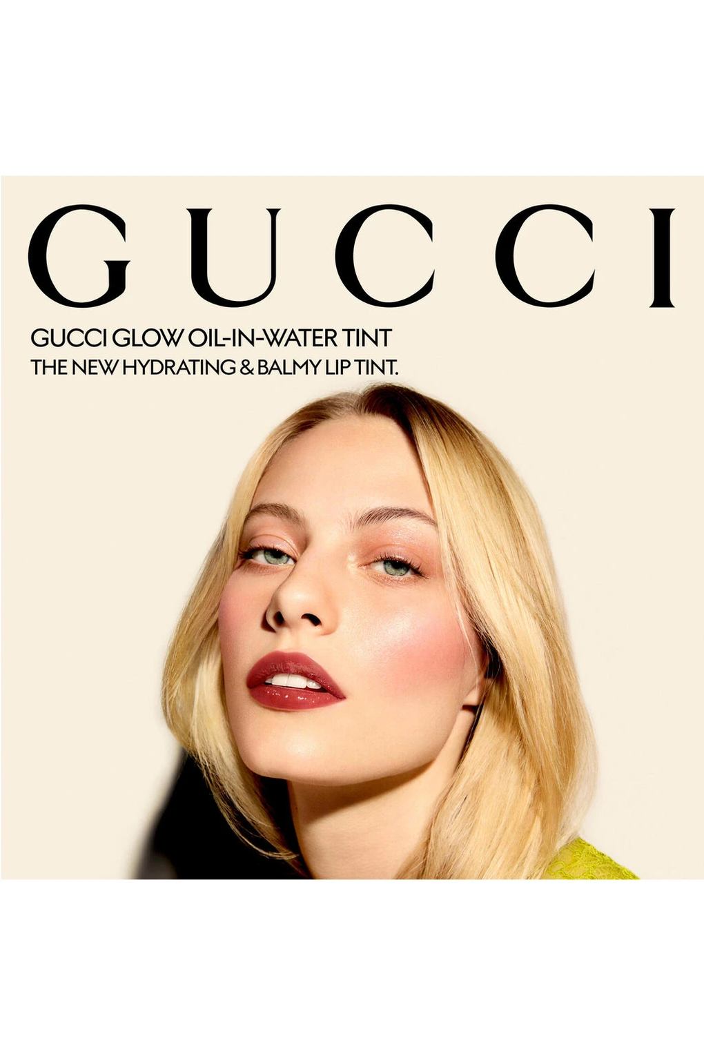Тинт для губ Gucci Glow Oil-In-Water Lip Tint 225 Marianne Mauve, 6,5 мл. Фото 4.