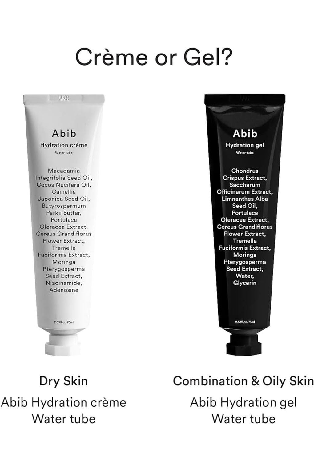 Увлажняющий гель для лица Abib Hydration Gel Water Tube, 75мл. Фото 4.