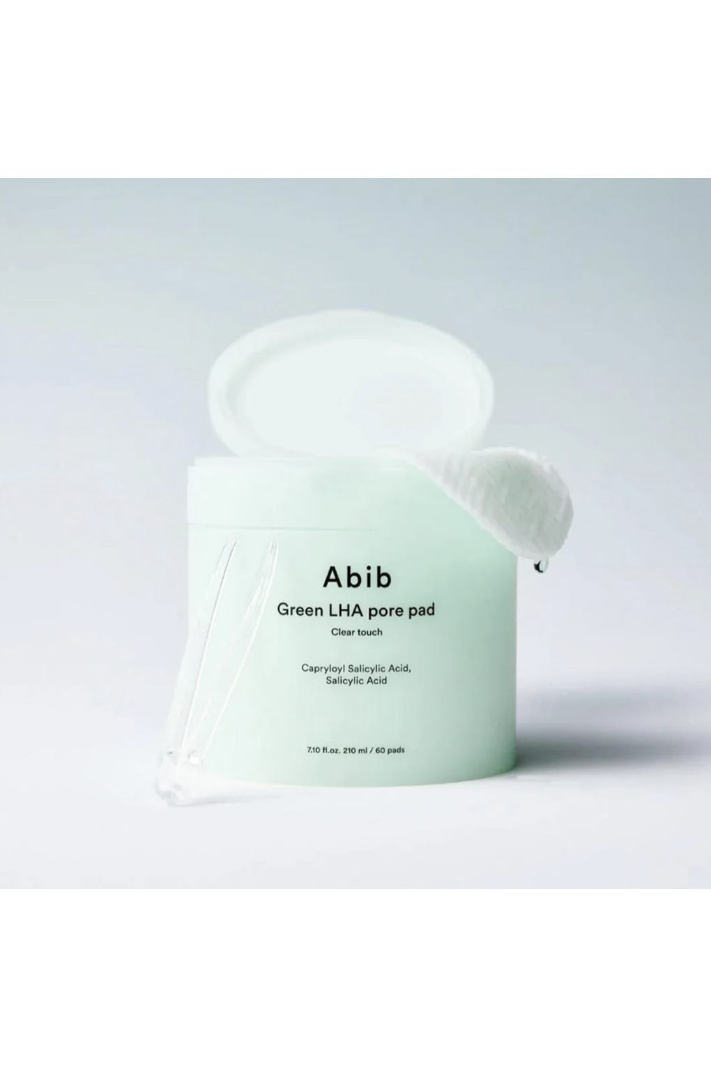 Тонизирующие подушечки для лица Abib Green LHA Pore Pad Clear Touch, 1шт. Фото 4.