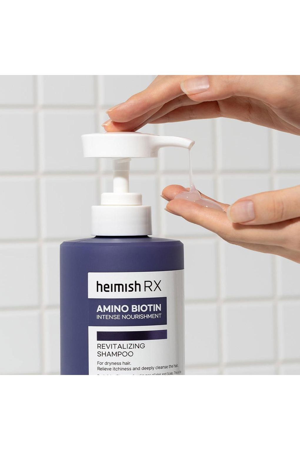 Шампунь для волос Heimish RX Amino Biotin Revitalizing Shampoo, 400мл. Фото 2.