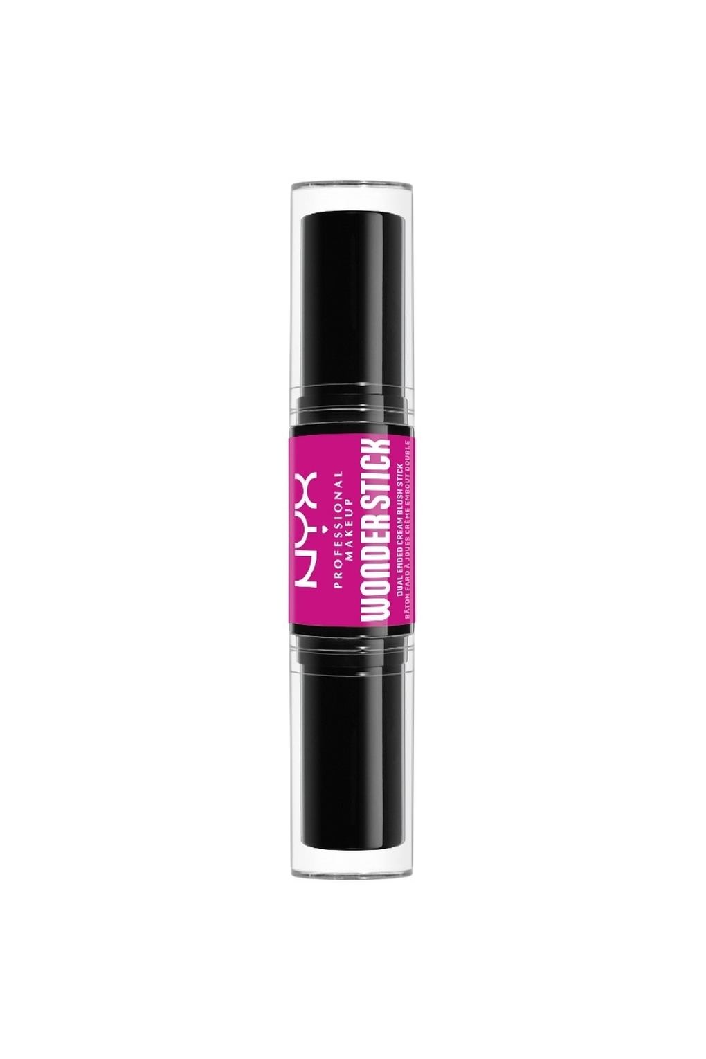 Румяна NYX Professional Makeup Wonder Stick Dual-Ended Cream Blush Stick 01 Light Peach + Baby Pink, 8 г. Фото 2.