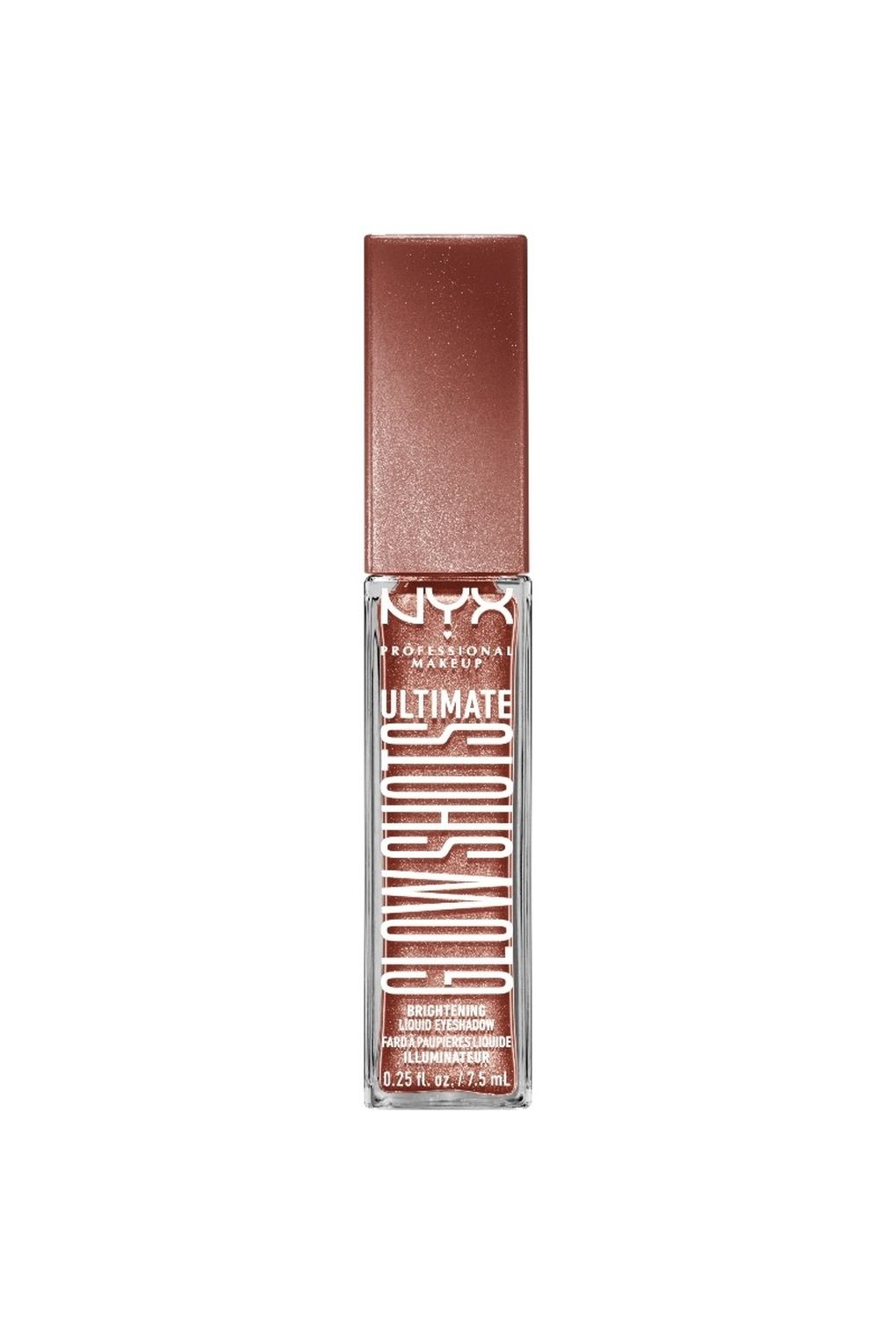 Тени для век NYX Professional Makeup Ultimate Glow Shots 09 Mango Moment, 7,5 мл. Фото 2.