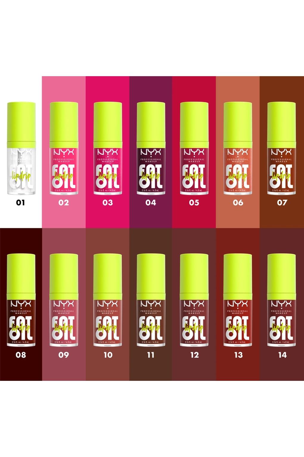 Масло для губ NYX Professional Makeup Fat Oil Lip Drip 07 Scrollin', 4,8 мл. Фото 6.