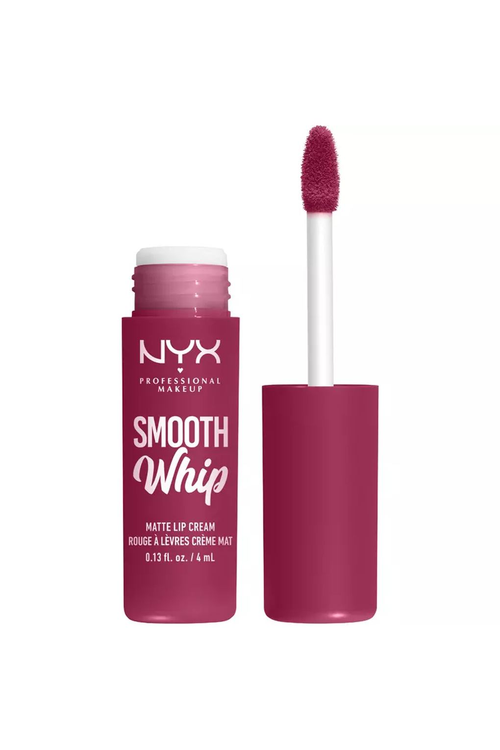 Губная помада NYX Professional Makeup Smooth Whip Matte Lip Cream 08 Fuzzy Slippers, 4 мл. Фото 4.
