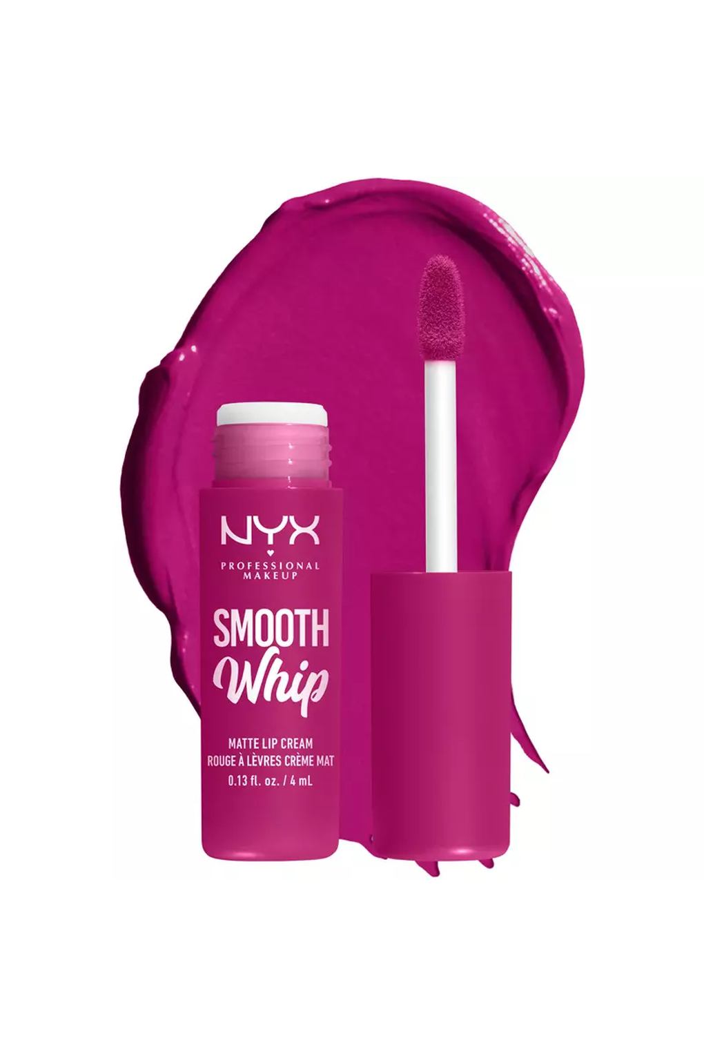 Губная помада NYX Professional Makeup Smooth Whip Matte Lip Cream 09 Bday Frosting, 4 мл. Фото 3.