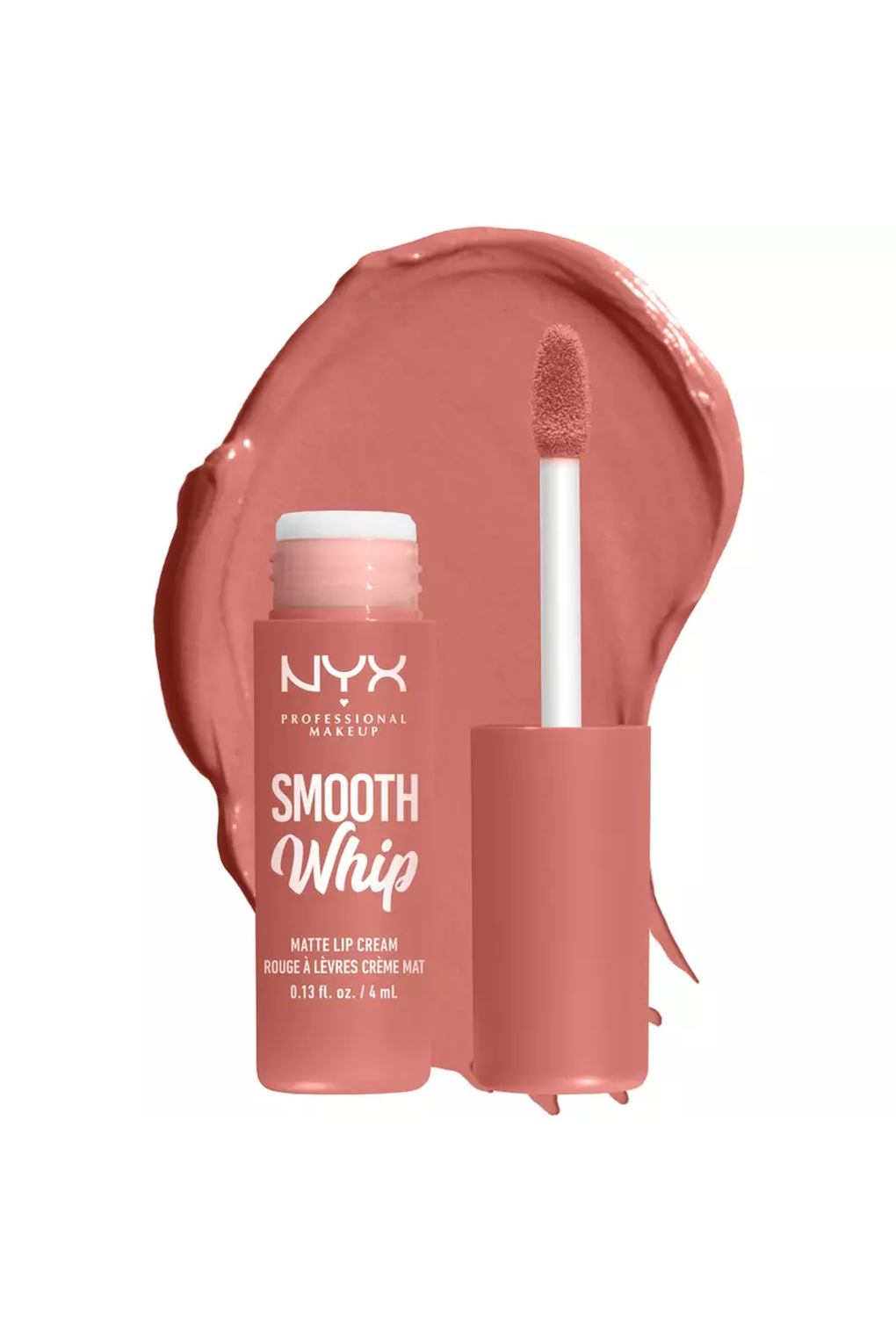 Губная помада NYX Professional Makeup Smooth Whip Matte Lip Cream 22 Cheeks, 4 мл. Фото 3.