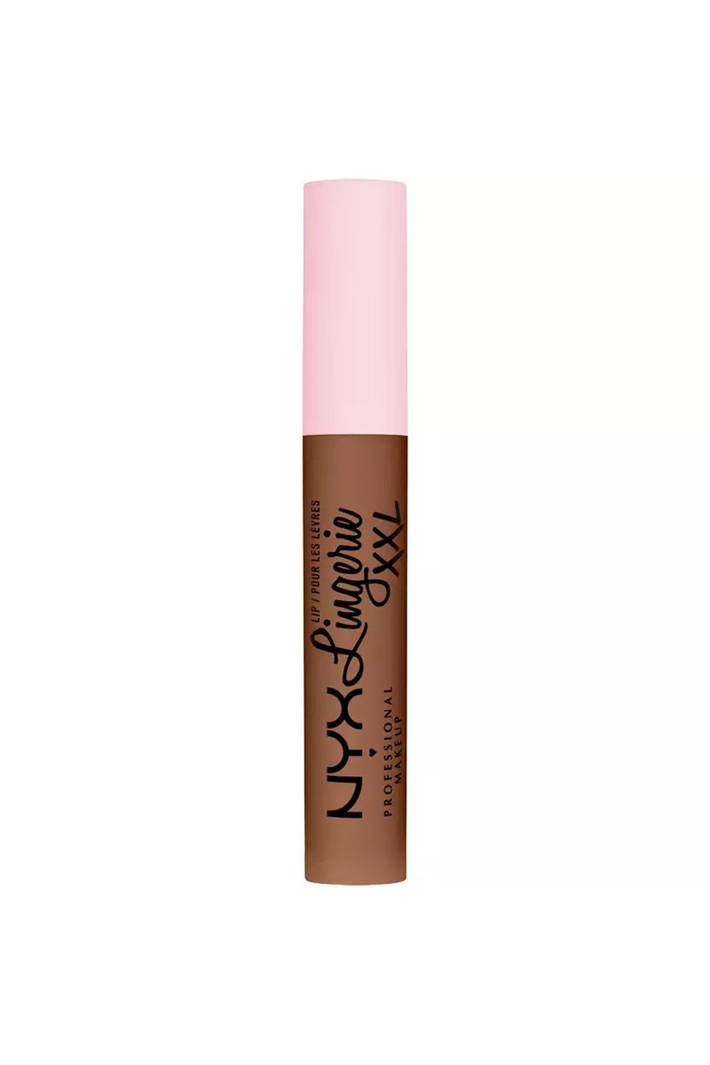 Губная помада NYX Professional Makeup Lip Lingerie XXL Matte Liquid Lipstick 29 Hot Caramelo, 4 мл. Фото 4.