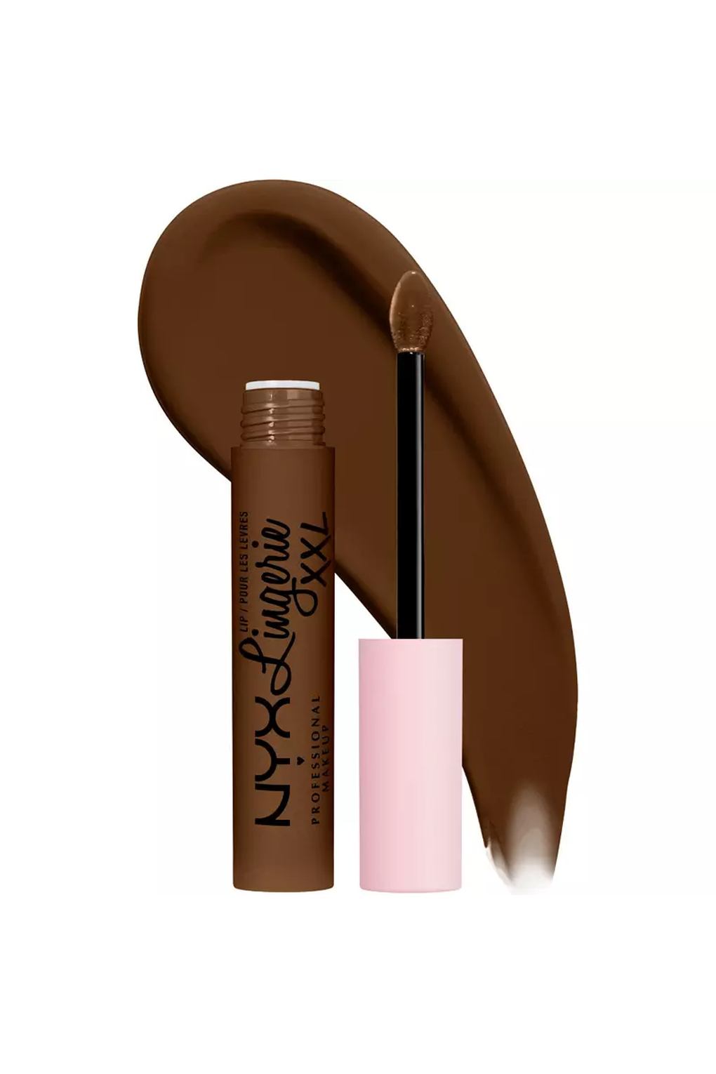 Губная помада NYX Professional Makeup Lip Lingerie XXL Matte Liquid Lipstick 30 Goin Desnuda, 4 мл. Фото 3.