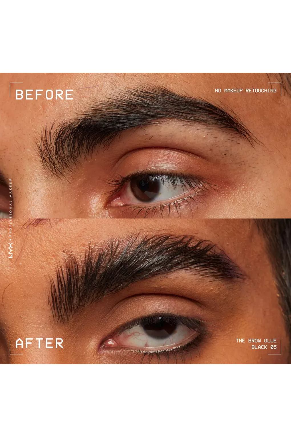 Гель для бровей NYX Professional Makeup The Brow Glue,5 gr. Фото 4.