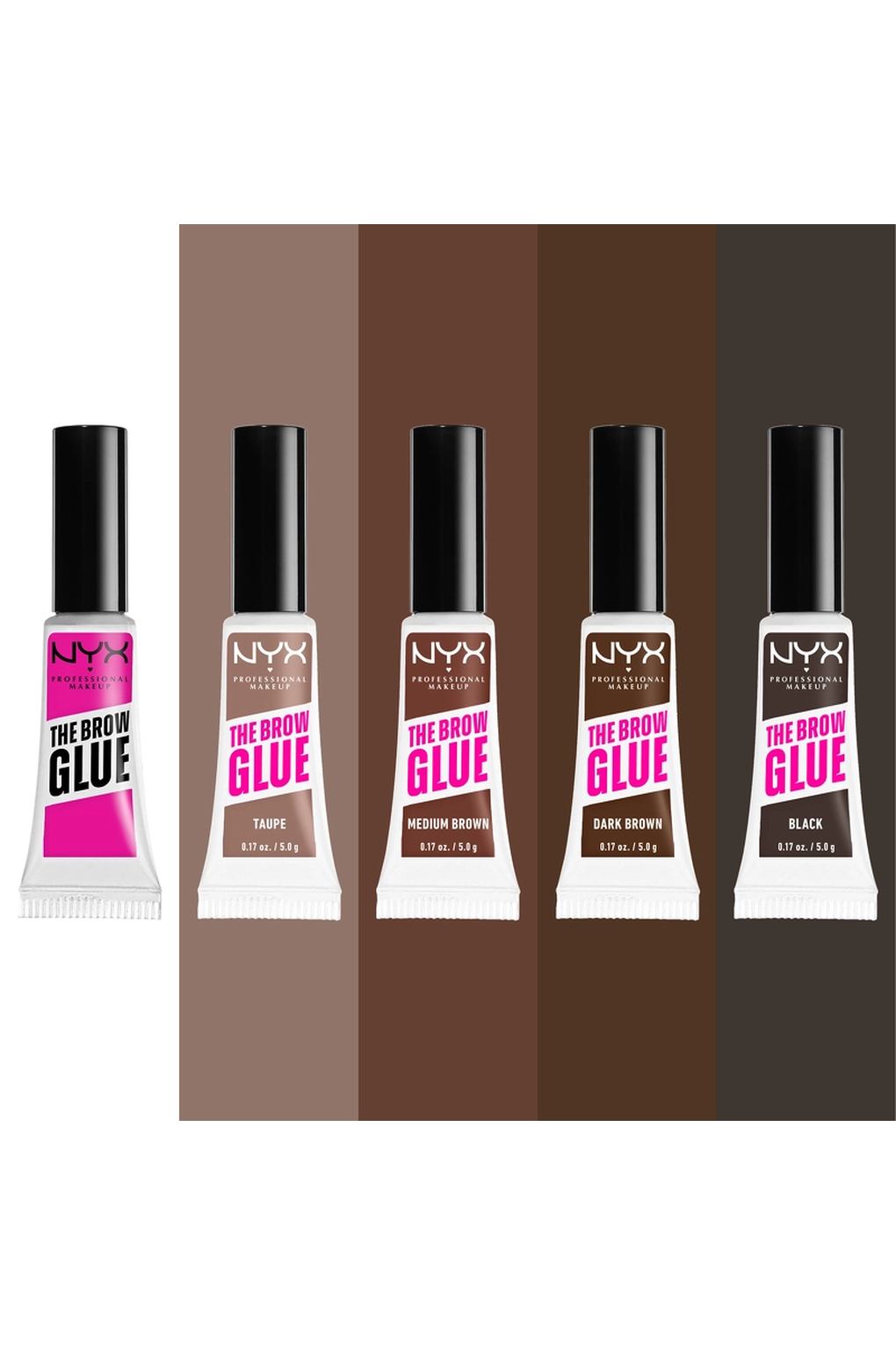 Гель для бровей NYX Professional Makeup The Brow Glue,5 gr. Фото 6.