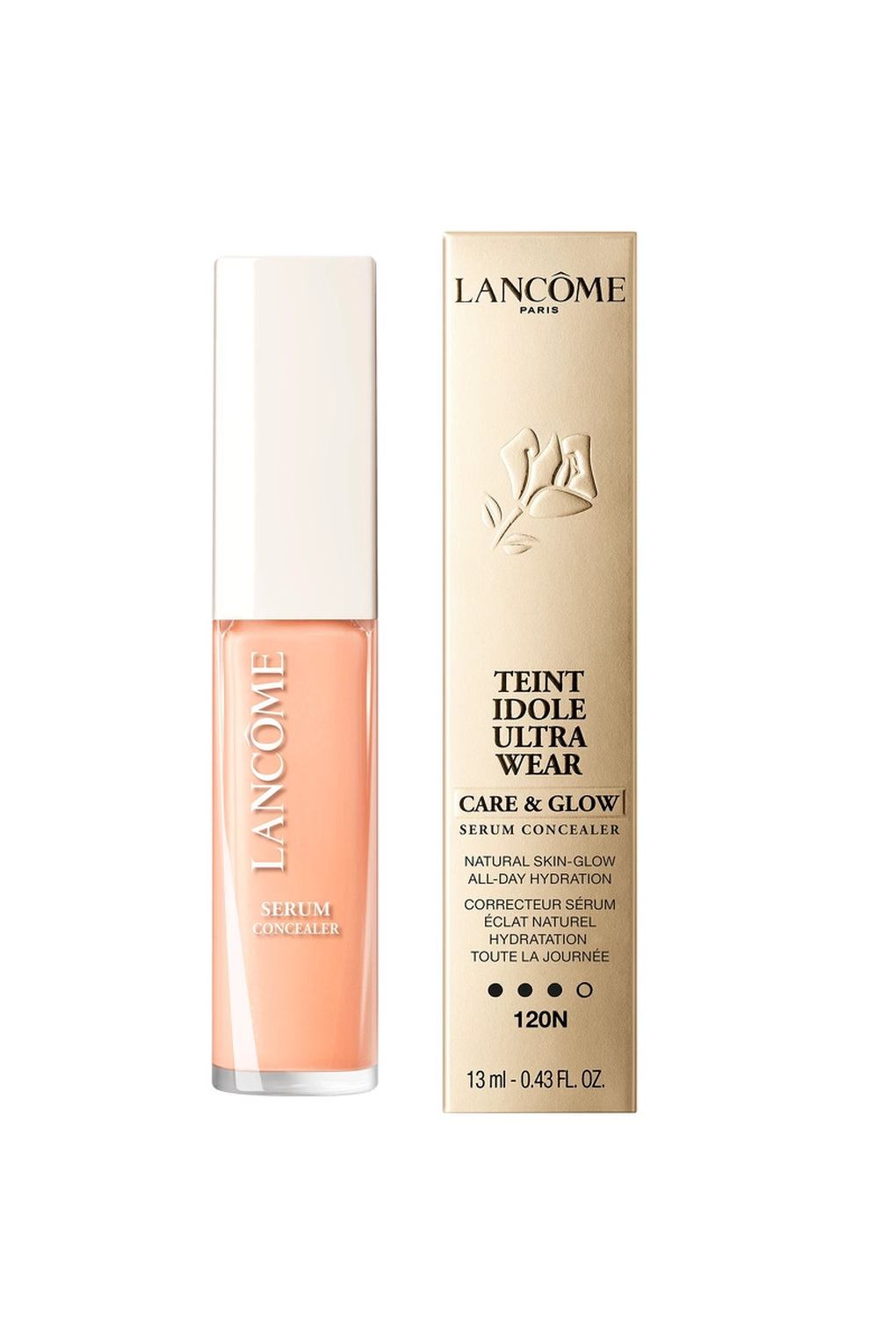 Консилер Lancome Teint Idole Ultra Wear Care & Glow 120N, 13 мл. Фото 2.